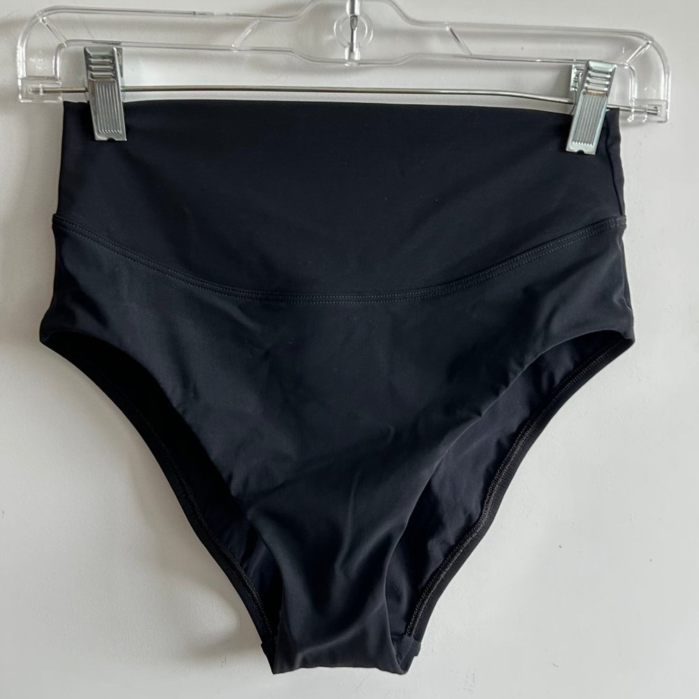 Skinny Dippers Black Bikini Set- Good Vibes Top and Dream Bottom Size Small NWT - Picture 9 of 13